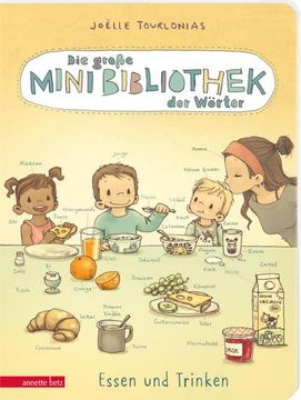 portada Die Große Mini-Bibliothek der Wörter - Essen und Trinken: Pappbilderbuch (Die Große Mini-Bibliothek der Wörter) (in German)
