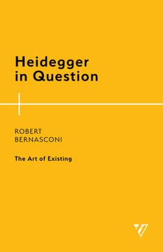 portada Heidegger in Question: The Art of Existing (en Inglés)