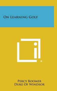 portada On Learning Golf
