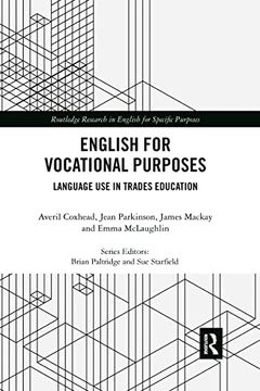portada English for Vocational Purposes (Routledge Research in English for Specific Purposes) (en Inglés)
