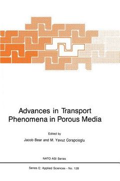 portada Advances in Transport Phenomena in Porous Media (en Inglés)