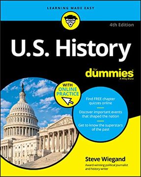 portada U. S. History for Dummies (in English)