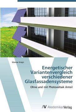 portada Energetischer Variantenvergleich verschiedener Glasfassadensysteme