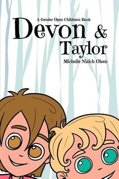 portada Devon and Taylor - A Gender Open Children's Book (in English)