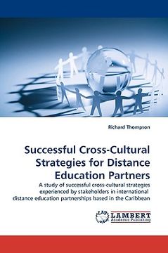 portada successful cross-cultural strategies for distance education partners (en Inglés)