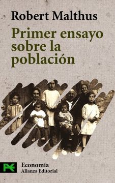portada Primer Ensayo Sobre la Poblacion (in Spanish)