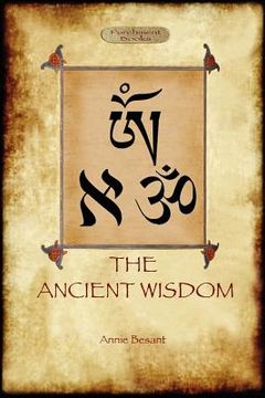 portada the ancient wisdom (en Inglés)