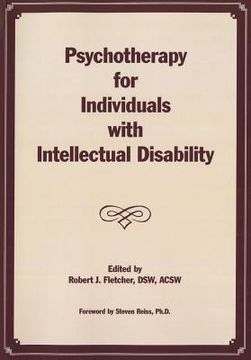 portada psychotherapy for individuals with intellectual disability