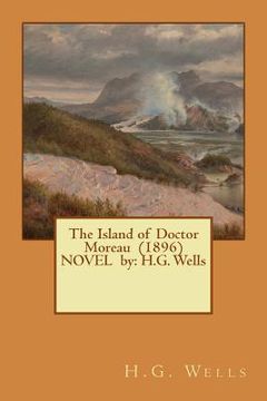 portada The Island of Doctor Moreau (1896) NOVEL by: H.G. Wells (en Inglés)