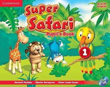 portada Super Safari Level 1 Pupil's Book With Dvd-Rom (Super Minds) - 9781107476677 (in English)