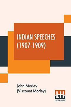 portada Indian Speeches (1907-1909) 