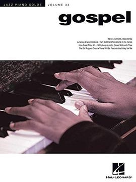 portada Jazz Piano Solos Volume 33: Gospel (en Inglés)