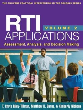 portada rti applications, volume 2: assessment, analysis, and decision making (en Inglés)