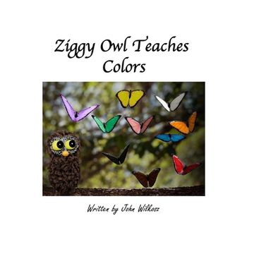 portada Ziggy Owl Teaches Colors (en Inglés)