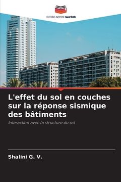 portada L'effet du sol en couches sur la réponse sismique des bâtiments (en Francés)