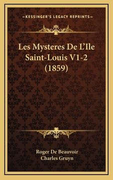 portada Les Mysteres De L'Ile Saint-Louis V1-2 (1859) (in French)
