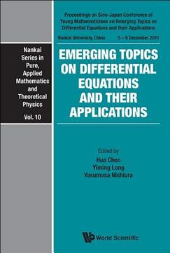 portada emerging topics on differential equations and their applications (en Inglés)