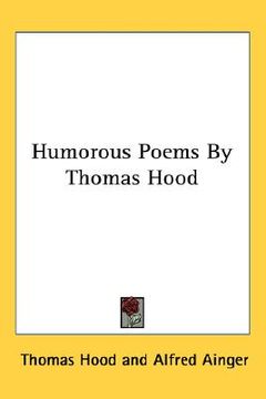 portada humorous poems by thomas hood (en Inglés)