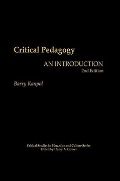 portada critical pedagogy: an introduction, 2nd edition (en Inglés)