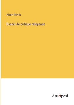 portada Essais de critique religieuse (in French)