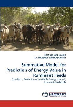 portada summative model for prediction of energy value in ruminant feeds (in English)
