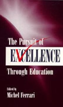 portada pursuit of excellence through education: the educational psychology series (en Inglés)