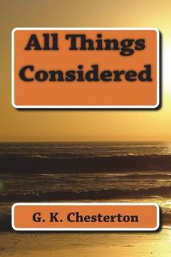 portada All Things Considered (in English)