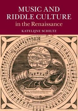 portada Music and Riddle Culture in the Renaissance (in English)