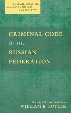 portada Criminal Code of the Russian Federation (en Inglés)