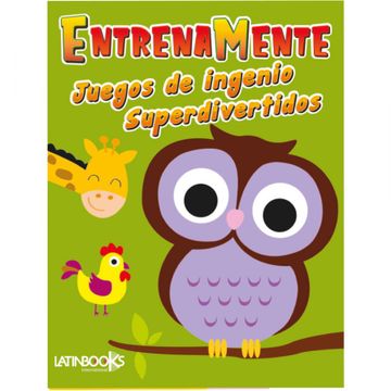portada Entrenamente Juegos de Ingenio Superdivertidos Verde (in Spanish)