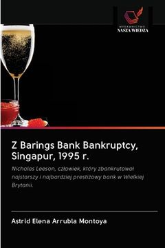 portada Z Barings Bank Bankruptcy, Singapur, 1995 r. (en Polaco)