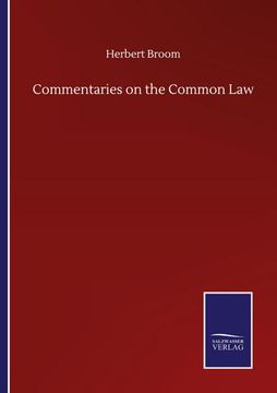 portada Commentaries on the Common Law (in English)