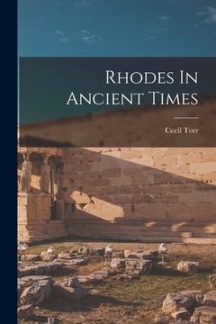 portada Rhodes In Ancient Times (en Inglés)