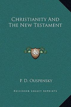 portada christianity and the new testament (en Inglés)