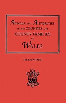 portada annals and antiquities of the counties and county families of wales [revised and enlarged edition, 1872]. in two volumes. volume ii (en Inglés)
