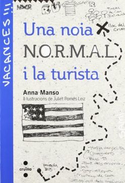 portada Una noia N.O.R.M.A.L. i la turista (en Catalá)