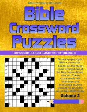 portada Bible Crossword Puzzles Vol.2: 50 Newspaper style Bible Crossword Puzzles (Volume 2)