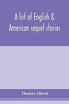 portada A List of English & American Sequel Stories (en Inglés)