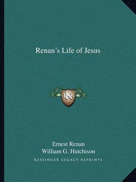 portada renan's life of jesus (en Inglés)