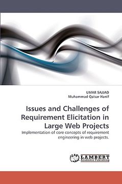 portada issues and challenges of requirement elicitation in large web projects (en Inglés)
