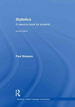 portada Stylistics: A Resource Book for Students (Routledge English Language Introductions) (en Inglés)