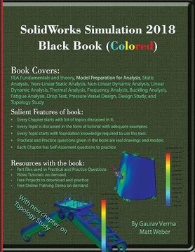 portada SolidWorks Simulation 2018 Black Book (Colored)