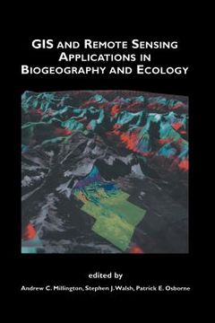 portada GIS and Remote Sensing Applications in Biogeography and Ecology (en Inglés)