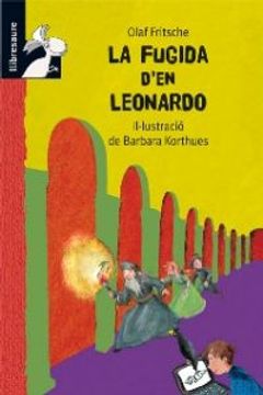 portada (cat).fugida de leonardo, la (10 anys llibresaure) (en Catalá)