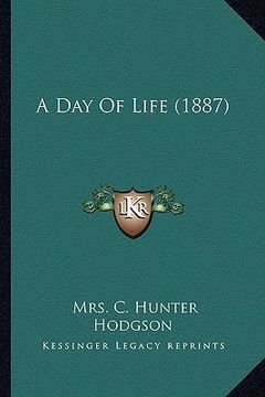 portada a day of life (1887) (en Inglés)