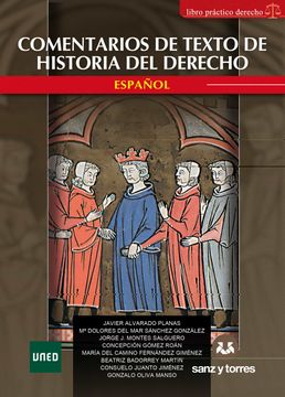 portada Comentarios de Texto de Historia del Derecho Español: 2 (Manuales Derecho)