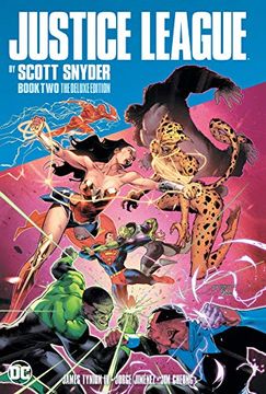 portada Justice League by Scott Snyder Book two Deluxe Edition