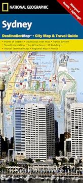 portada Sydney map (National Geographic Destination City Map) (en Inglés)