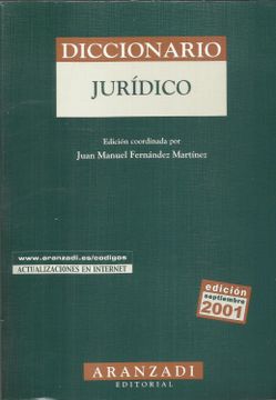 portada Diccionario Juridico