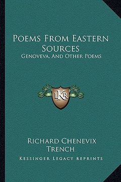 portada poems from eastern sources: genoveva, and other poems